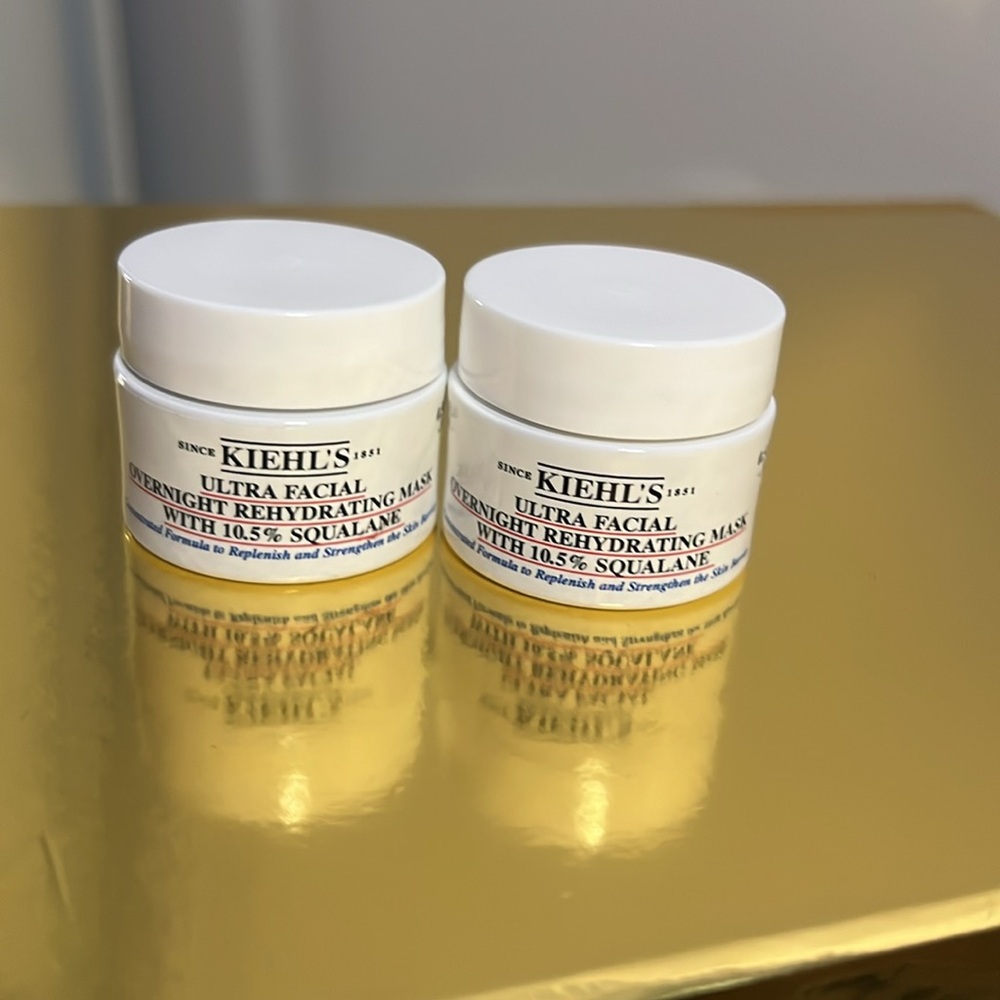 NWT Set of Two Kiehl’s Ultra Facial Overnight Hydrating Mask